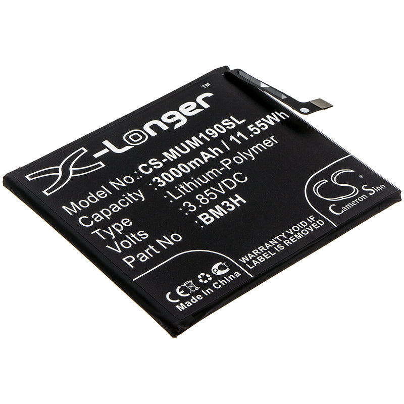 Li-Polymer Battery fits Xiaomi, M1901f9e, M1901f9t 3.85V, 3000mAh Mobile & SmartPhone Cameron Sino Technology Limited