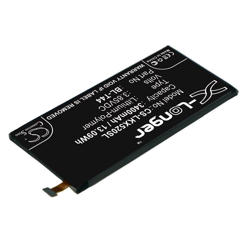 Li-polymer Battery Fits Lg, L722dl, Lmq720am 3.85v, 3400mah Mobile & SmartPhone Cameron Sino Technology Limited