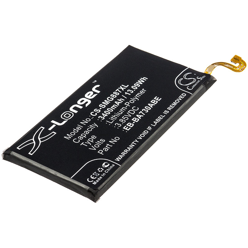 Li-Polymer Battery fits Samsung, Galaxy A7 2018, Galaxy A8+ 2018 3.85V, 3400mAh Mobile & SmartPhone Cameron Sino Technology Limited