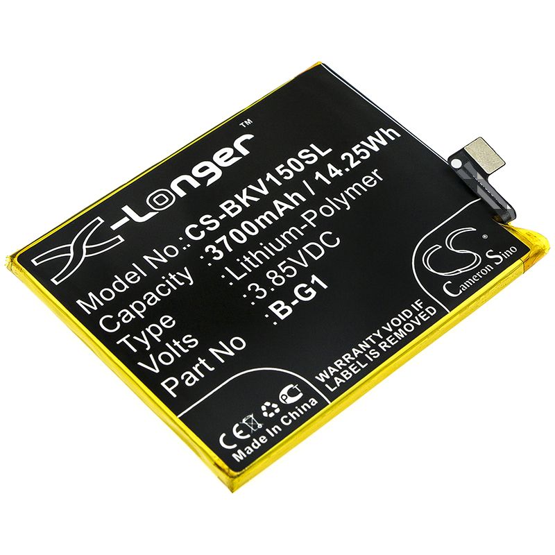 Li-Polymer Battery fits Bbk, 1818, V15 Pro 3.85V, 3700mAh Mobile & SmartPhone Cameron Sino Technology Limited