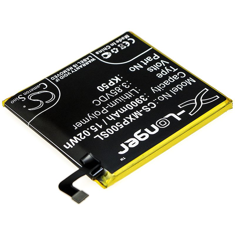 Li-Polymer Battery fits Motorola, Moto One Zoom, Moto One Zoom Global 3.85V, 3900mAh Mobile & SmartPhone Cameron Sino Technology Limited