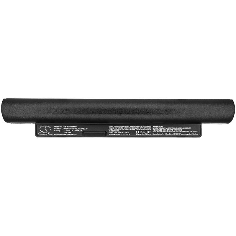 Li-ion Battery fits Toshiba, Dynabook N514, Satellite Nb10 11.1V, 2200mAh Notebook & Laptop Cameron Sino Technology Limited