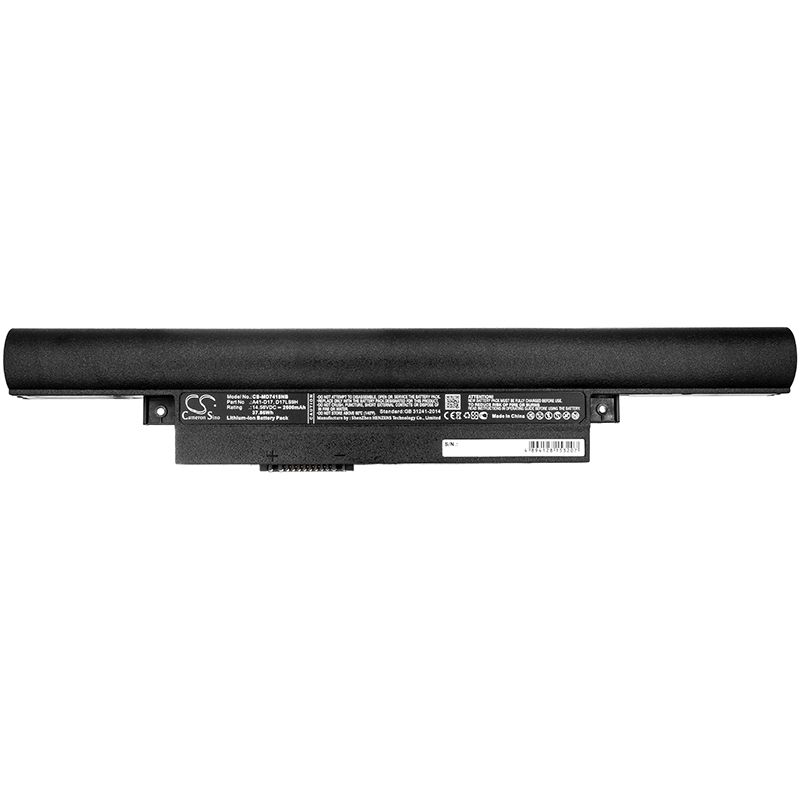Li-ion Battery fits Medion, 0b20-01d1000m, 40050714 14.56V, 2600mAh Notebook & Laptop Cameron Sino Technology Limited