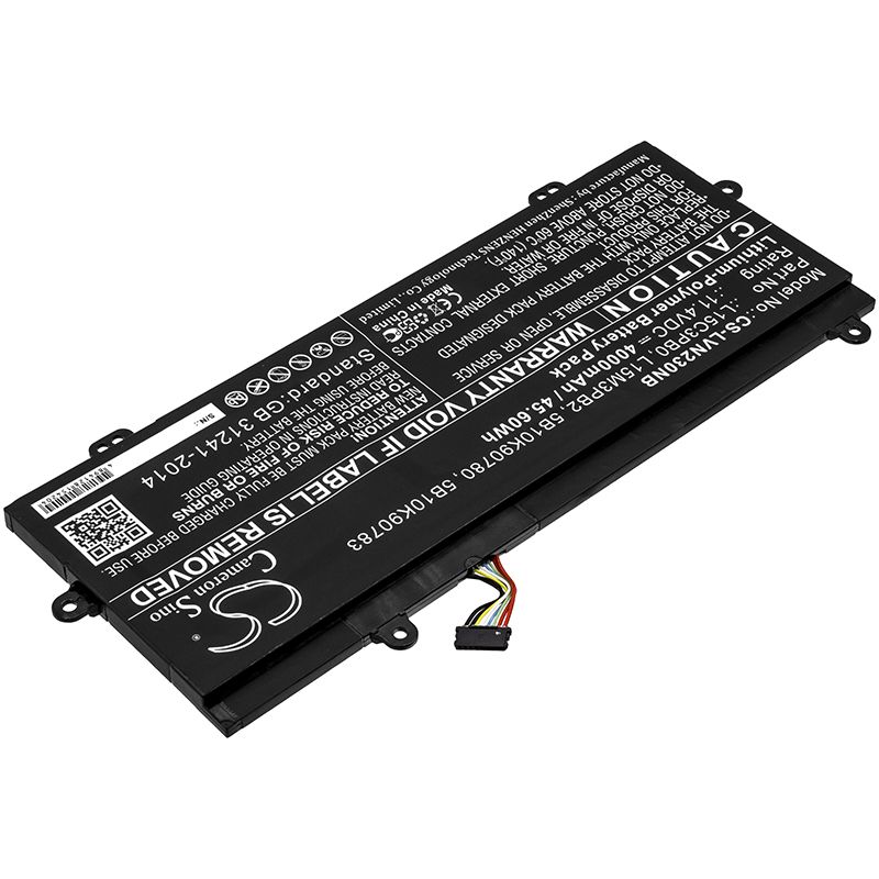 Li-Polymer Battery fits Lenovo, Winbook N22, Winbook N23 11.4V, 4000mAh Notebook & Laptop Cameron Sino Technology Limited