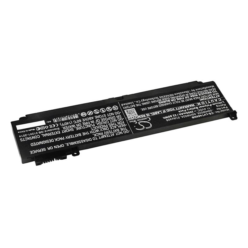 Li-polymer Battery Fits Lenovo, T460s-2mcd, T460s-2ncd 11.4v, 2000mah Notebook & Laptop Cameron Sino Technology Limited