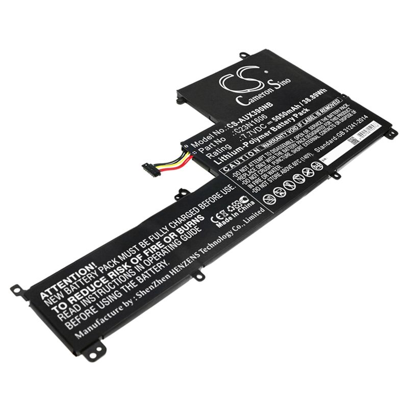 Li-Polymer Battery fits Asus, Ux390, Ux390u 7.7V, 5050mAh Notebook & Laptop Cameron Sino Technology Limited
