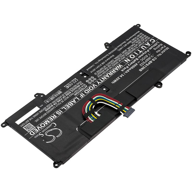 Li-Polymer Battery fits Sony, Vaio S11, Vaio S13 7.6V, 4500mAh Notebook & Laptop Cameron Sino Technology Limited
