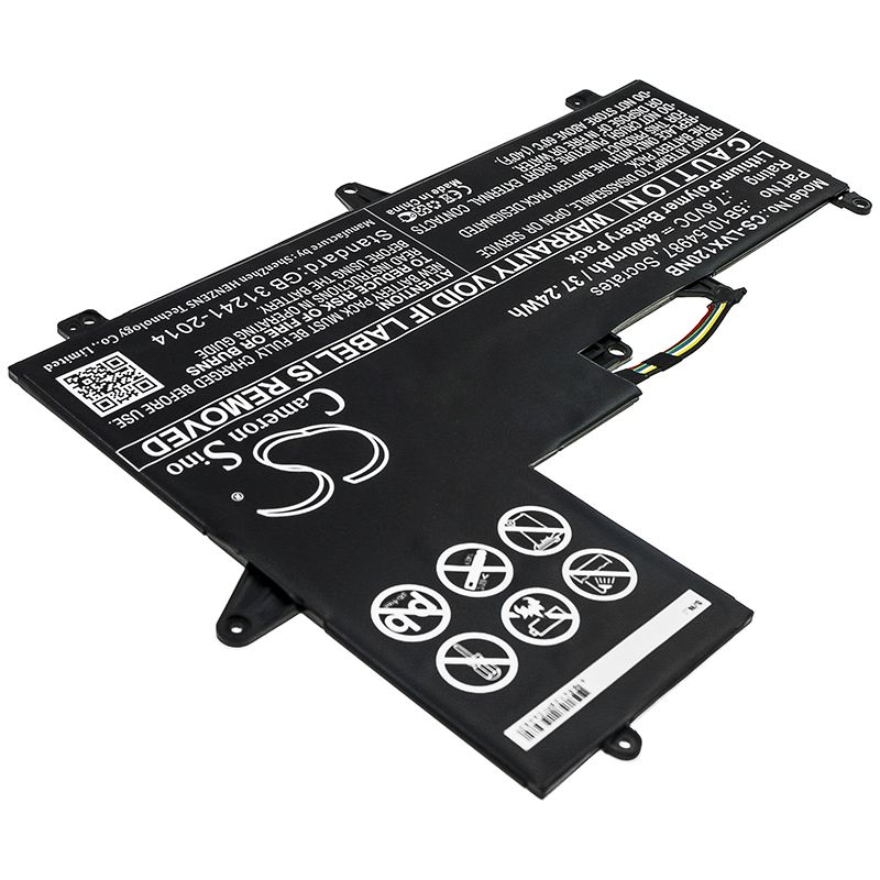 Li-Polymer Battery fits Lenovo, Air 12, Xiaoxin Air 12 7.6V, 4900mAh Notebook & Laptop Cameron Sino Technology Limited