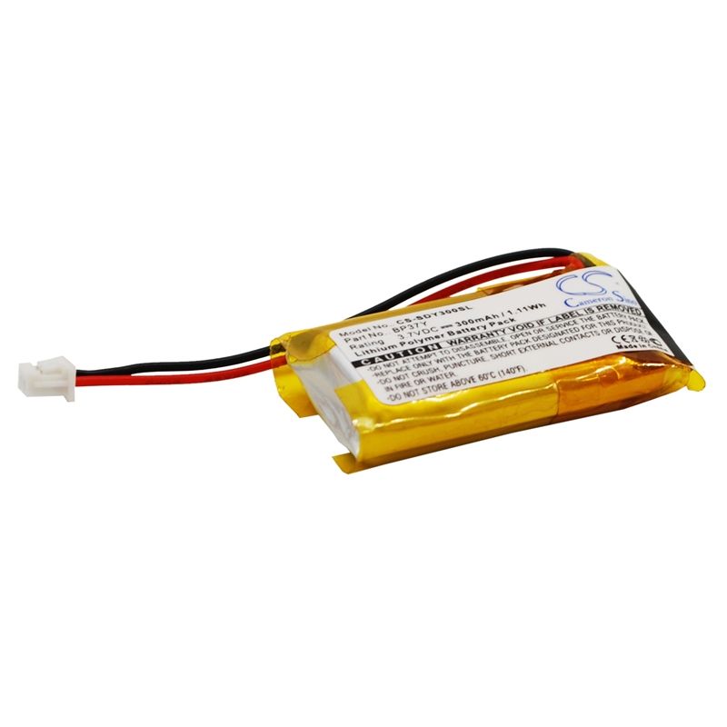 Li-Polymer Battery fits Dogtra, Ys-300 Bark Collar, Ys300 Bark Control Collar, 3.7V, 300mAh Dog Collar Cameron Sino Technology Limited