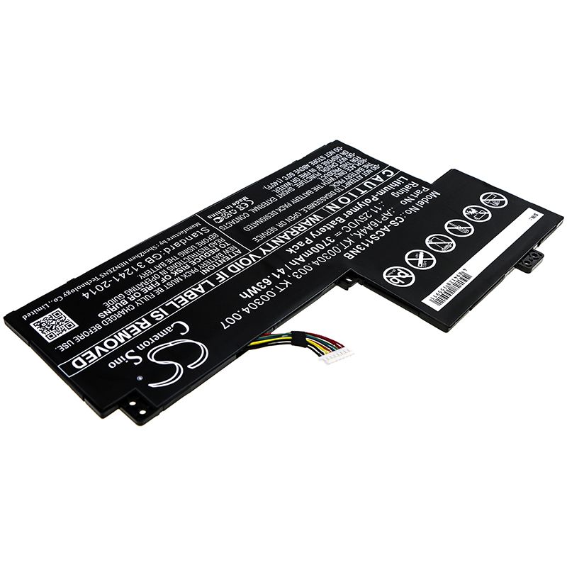 Li-Polymer Battery fits Acer, Aspire One Cloudbook 11 Ao1-132, Aspire One Cloudbook 11 Ao1-132-c0ql 11.25V, 3700mAh Notebook & Laptop Cameron Sino Technology Limited