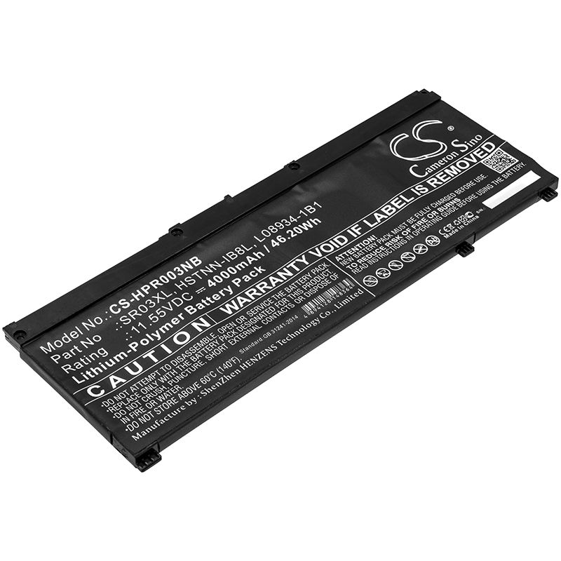 Li-Polymer Battery fits Hp, Envy X360 15-cn0000, Envy X360 15-cn0000tx 11.55V, 4000mAh Notebook & Laptop Cameron Sino Technology Limited