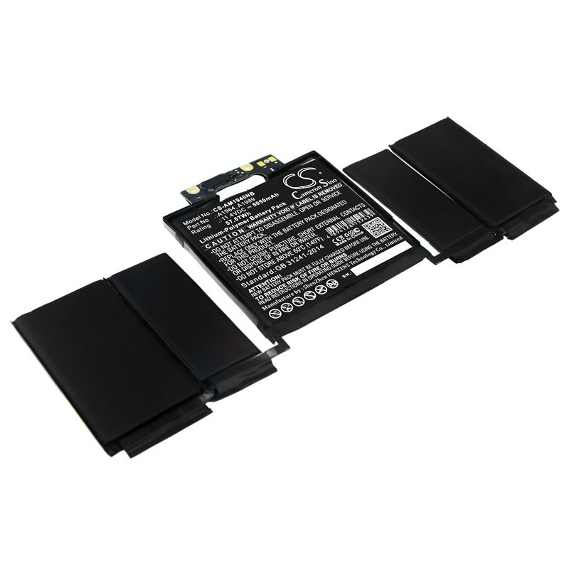 Li-polymer Battery Fits Apple, Macbook Pro 2.3 Ghz Core I5(i5-8259u) A1989(emc 3214) 11.4v, 5050mah Notebook & Laptop Cameron Sino Technology Limited