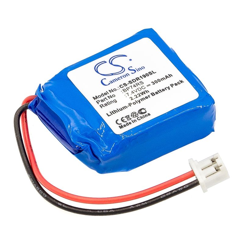 Li-polymer Battery Fits Dogtra, 1900s Receiver, 1902s Receiver, 7.4v, 300mah Dog Collar Cameron Sino Technology Limited
