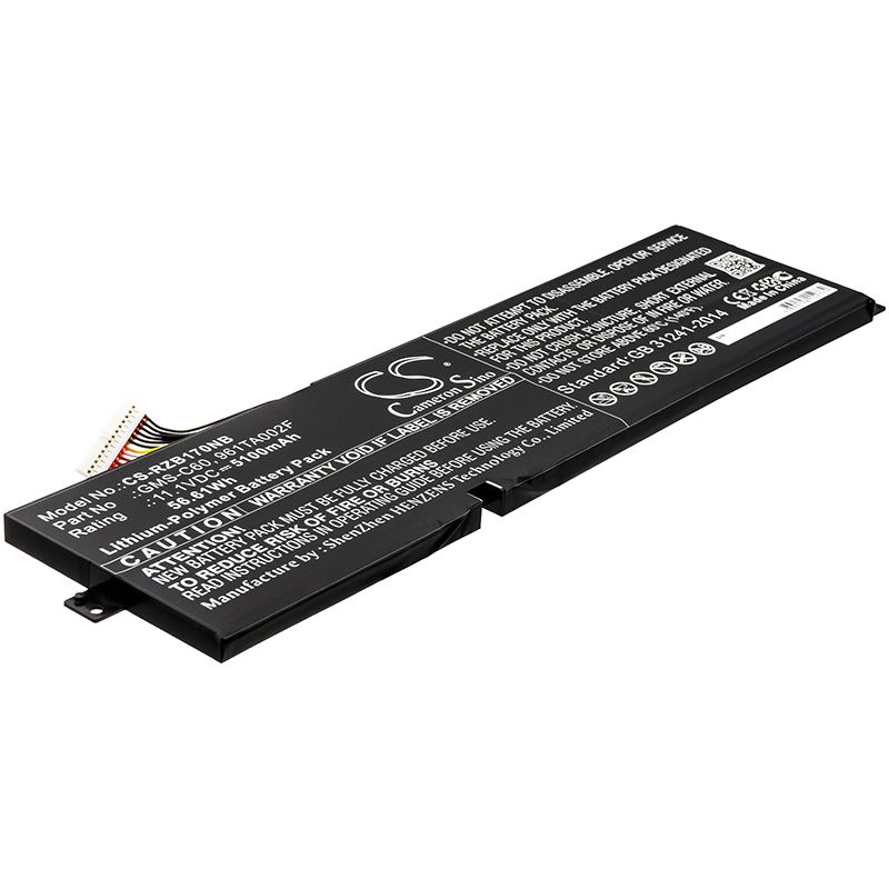 Li-Polymer Battery fits Razer, Blade 17.3 Rz09-0071, Blade Pro 17 2012 11.1V, 5100mAh Notebook & Laptop Cameron Sino Technology Limited