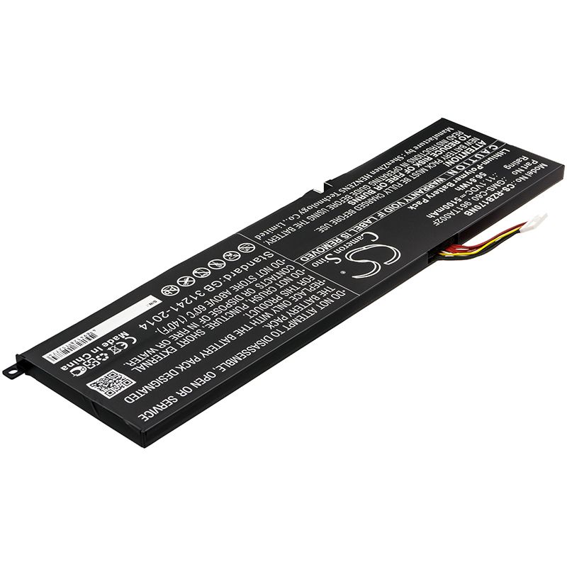 Li-Polymer Battery fits Razer, Blade 17.3 Rz09-0071, Blade Pro 17 2012 11.1V, 5100mAh Notebook & Laptop Cameron Sino Technology Limited