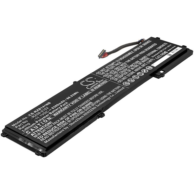 Li-Polymer Battery fits Razer, Blade 14 2014, Blade 14 2015 11.1V, 6300mAh Notebook & Laptop Cameron Sino Technology Limited