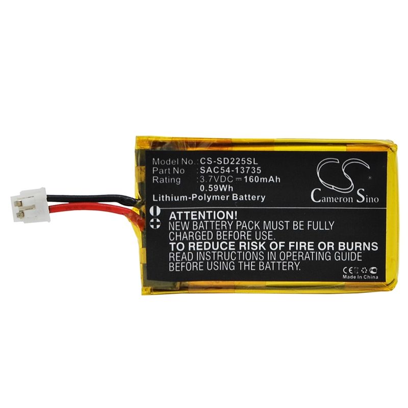 Li-polymer Battery Fits Sportdog, Fieldtrainer 425, Fieldtrainer 425s, Sd-425 3.7v, 160mah Dog Collar Cameron Sino Technology Limited