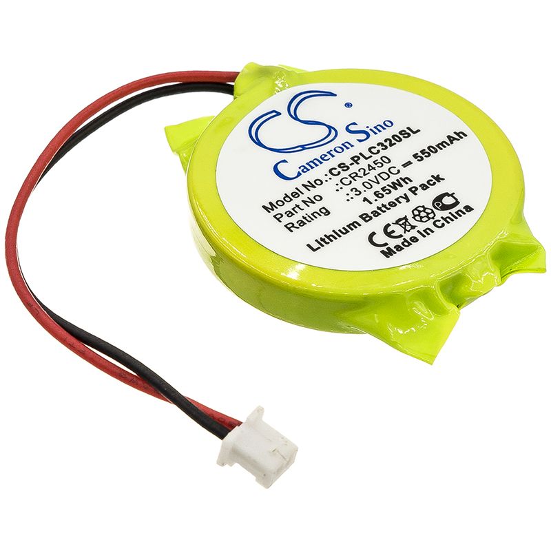 Lithium Battery fits Panasonic, Fp-x Series Controllers, Gt32 Display 3.0V, 550mAh PLC Cameron Sino Technology Limited