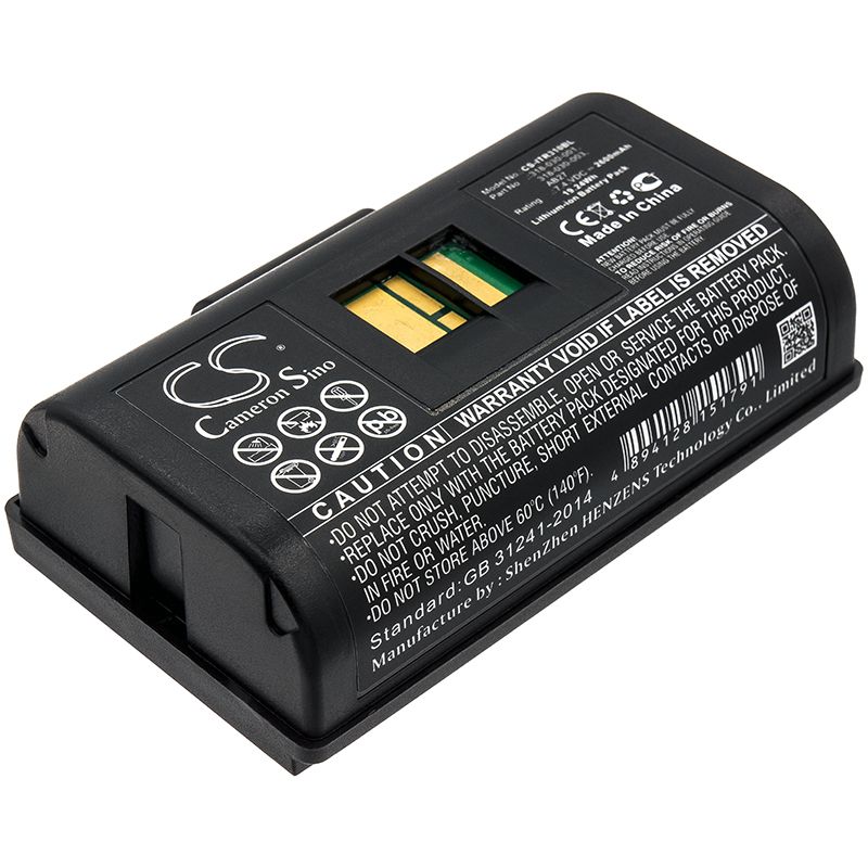 Li-ion Battery fits Intermec, Pb21, Pb22 7.4V, 2600mAh Portable Printer Cameron Sino Technology Limited