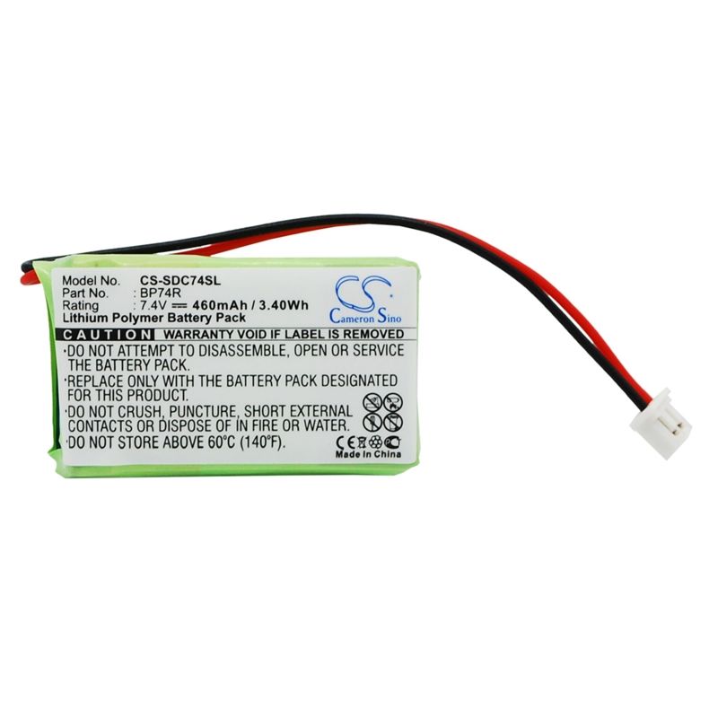 Li-polymer Battery Fits Dogtra, 2300-ncp Advance, 2300ncp Receiver, 2300rx Receiver 7.4v, 460mah Dog Collar Cameron Sino Technology Limited