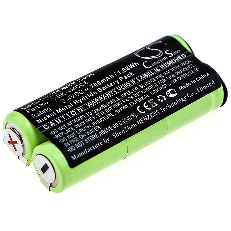 Ni-mh Battery Fits Waterpik, 900 Sonic Toothbrush, Sensonic Plus Sr-3000 2.4v, 700mah Toothbrush Cameron Sino Technology Limited