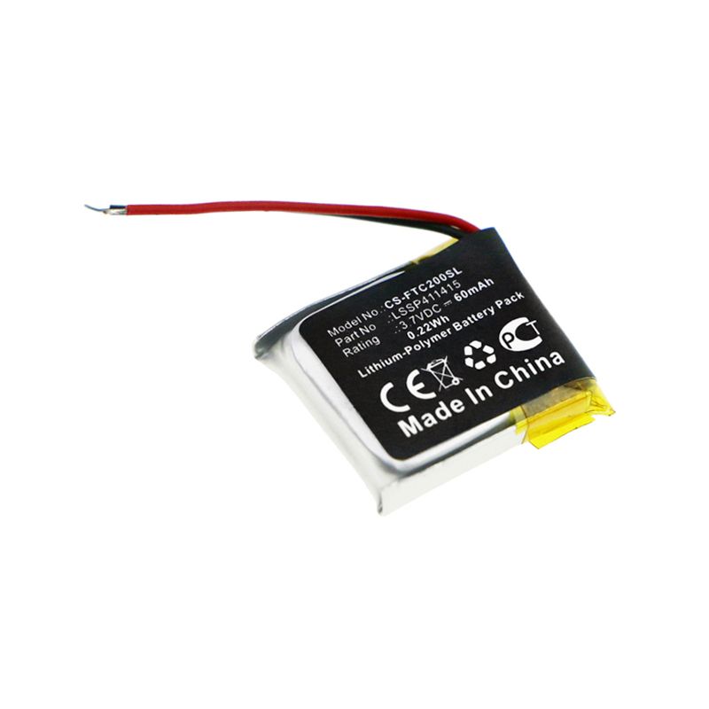 Li-Polymer Battery fits Fitbit, Charge 2 3.7V, 60mAh Smartwatch Cameron Sino Technology Limited