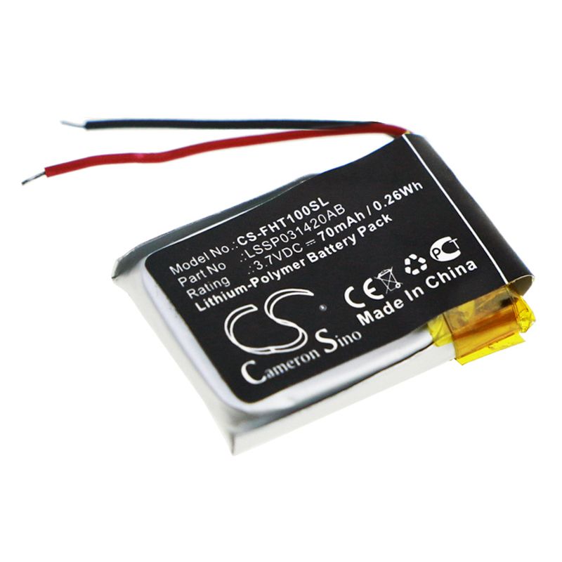 Li-Polymer Battery fits Fitbit, Charge Hr 3.7V, 70mAh Smartwatch Cameron Sino Technology Limited