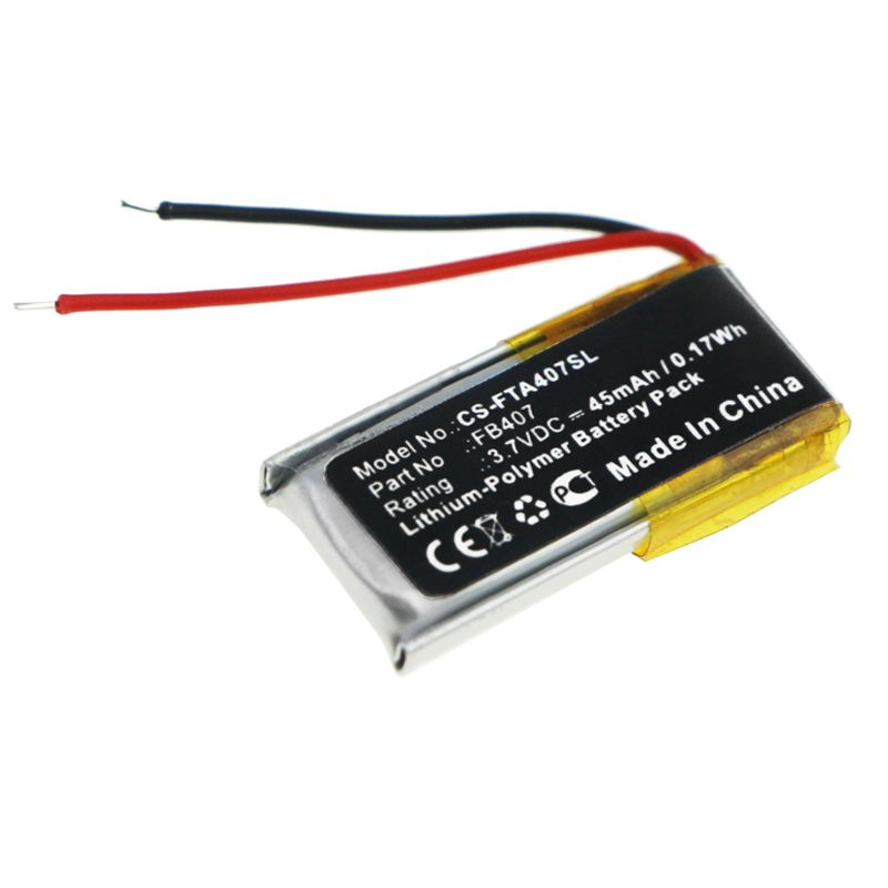 Li-Polymer Battery fits Fitbit, Alta Activity, Alta Hr 3.7V, 45mAh Smartwatch Cameron Sino Technology Limited