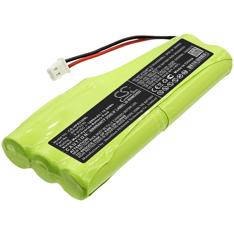 Ni-MH Battery fits Velleman, Aps230 6.0V, 1800mAh Equipment & Survey & Test Cameron Sino Technology Limited