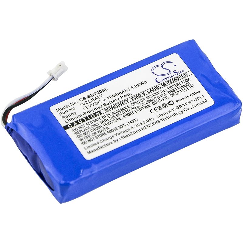 Li-Polymer Battery fits Sportdog, Tek 2.0 Gps Collar, Tek-2l, 3.7V, 1600mAh Dog Collar Cameron Sino Technology Limited
