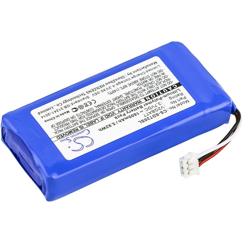 Li-Polymer Battery fits Sportdog, Tek 2.0 Gps Collar, Tek-2l, 3.7V, 1600mAh Dog Collar Cameron Sino Technology Limited