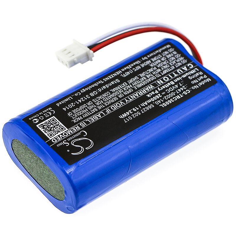 Li-ion Battery fits Trilithic, 360 Dsp, E-400 7.4V, 2600mAh Equipment & Survey & Test Cameron Sino Technology Limited