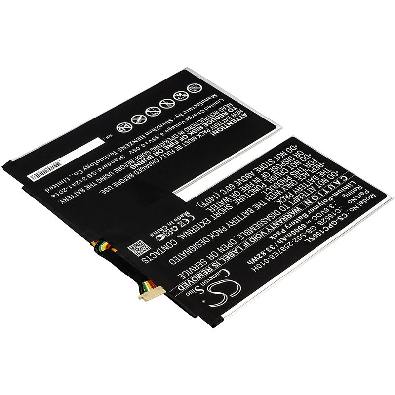 Li-Polymer Battery fits Google, C1502w, C1552b 3.8V, 8900mAh Computer Cameron Sino Technology Limited (Suspended)