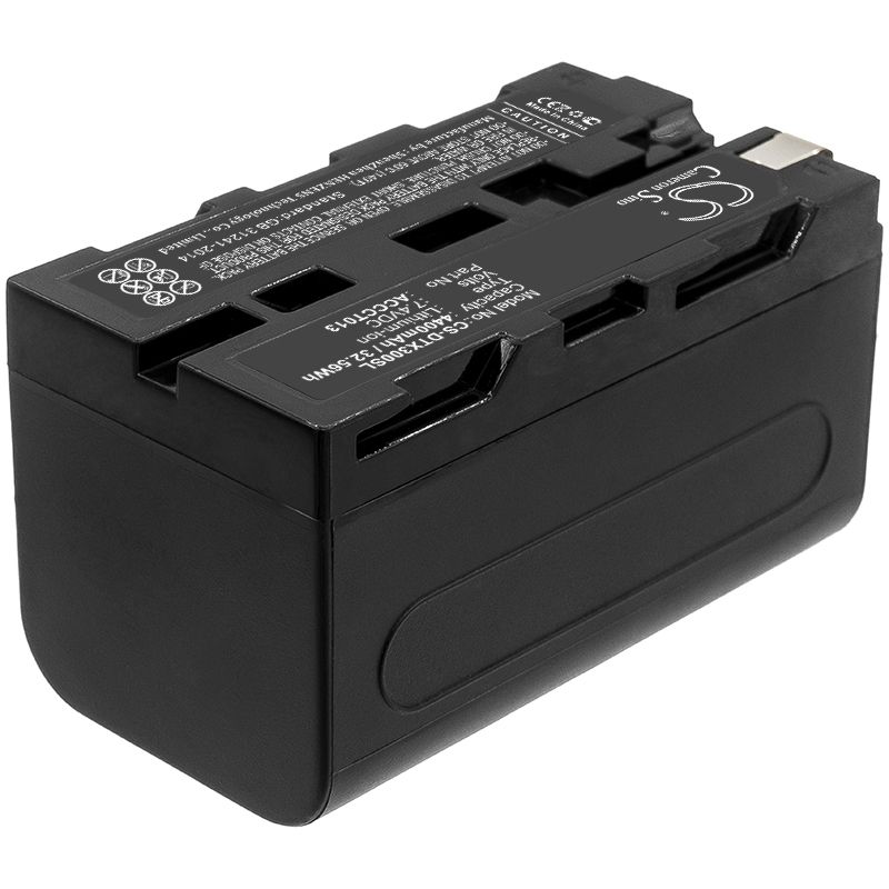 Li-ion Thermal Camera battery fits Drager, Talisman Elite Lite X3, Talismann X3 7.4V, 4400mAh Thermal Camera Cameron Sino Technology Limited