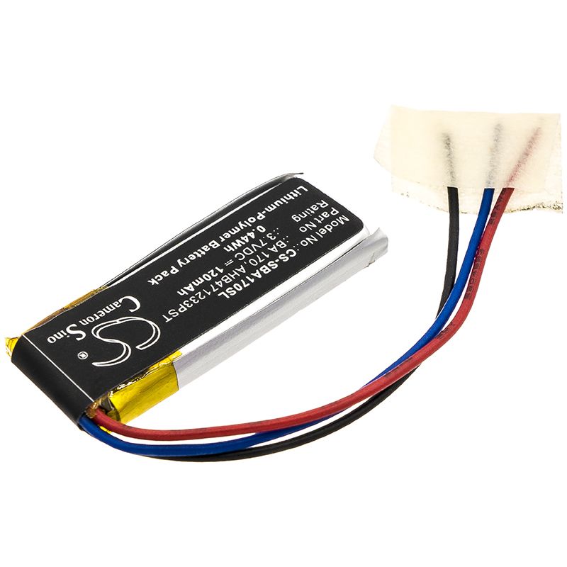 Li-Polymer Battery fits Sennheiser, Momentum In-ear 3.7V, 120mAh Wireless Headset Cameron Sino Technology Limited