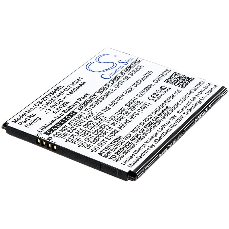 Li-ion Battery fits Zte, blade vantage, blade vantage 5, vzw-z839pp 3.85V, 2400mAh Mobile & SmartPhone Cameron Sino Technology Limited