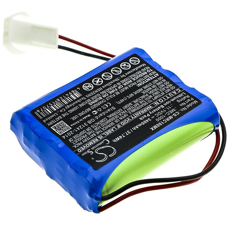 Li-ion Battery fits Mindray, Mec-1000 11.1V, 3400mAh Medical Cameron Sino Technology Limited