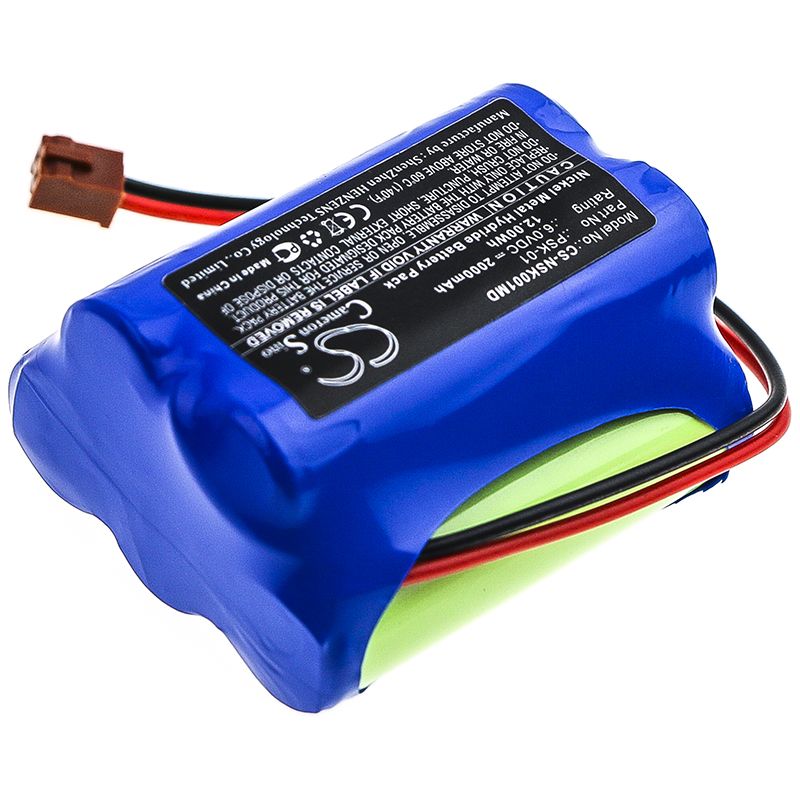 Ni-MH Battery fits Nikkiso, Psk-01 6.0V, 2000mAh Medical Cameron Sino Technology Limited
