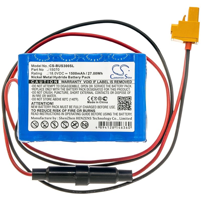 Ni-MH Battery fits Besam, Automatische Turoffnung Cud3000, Besam 18.0V, 1500mAh Door Lock Cameron Sino Technology Limited