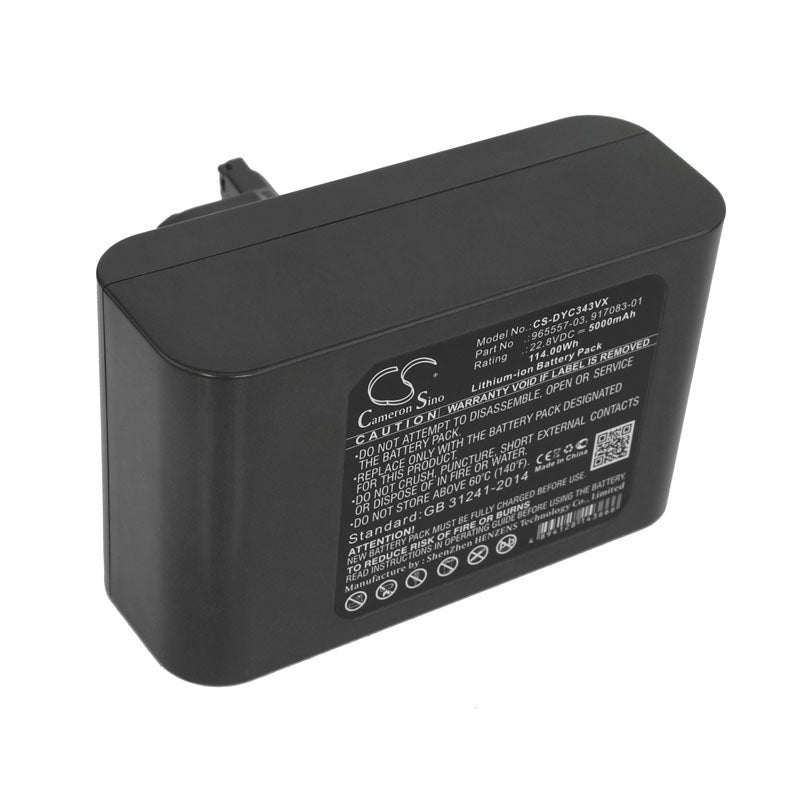 5000mAh Type B Only, Li-ion Battery fits Dyson, Dc31 Animal, Dc34, Dc34 Animal 22.8V Vacuum Cameron Sino Technology Limited