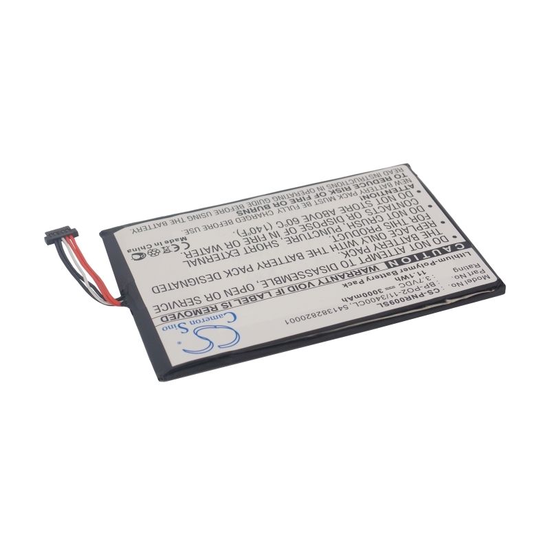 Li-Polymer Battery fits Pandigital, Novel 9, R90l200, Supernova Dlx 8 3.7V, 3000mAh E-book & E-reader Cameron Sino Technology Limited