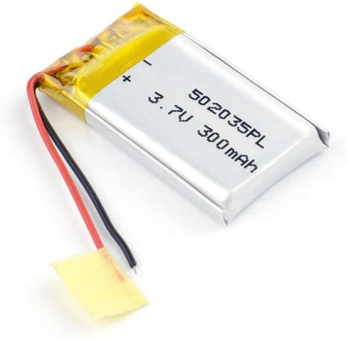 502035PL Li-Polymer Battery replaces PL502035, 502035 3.7V, 300mAh Industrial Cameron Sino Technology Limited