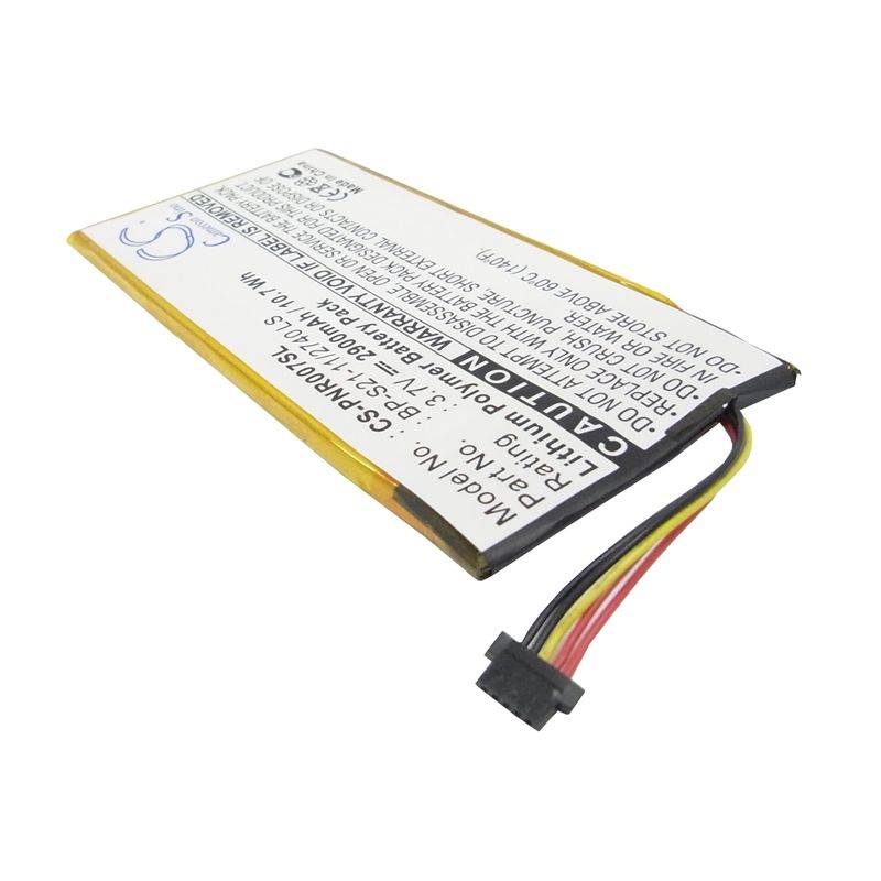 Li-Polymer Battery fits Pandigital, Novel 7, Prd07t20wbl1, 3.7V, 2900mAh E-book & E-reader Cameron Sino Technology Limited
