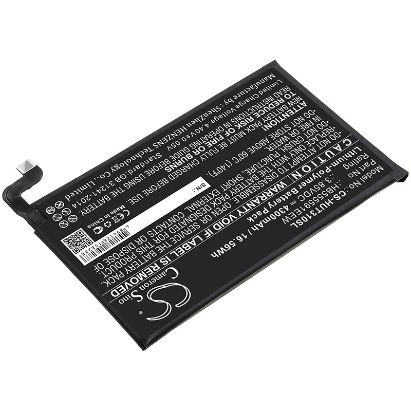 Li-Polymer Battery fits Huawei, Hb555591eew 3.85V, 4300mAh Mobile & SmartPhone Cameron Sino Technology Limited
