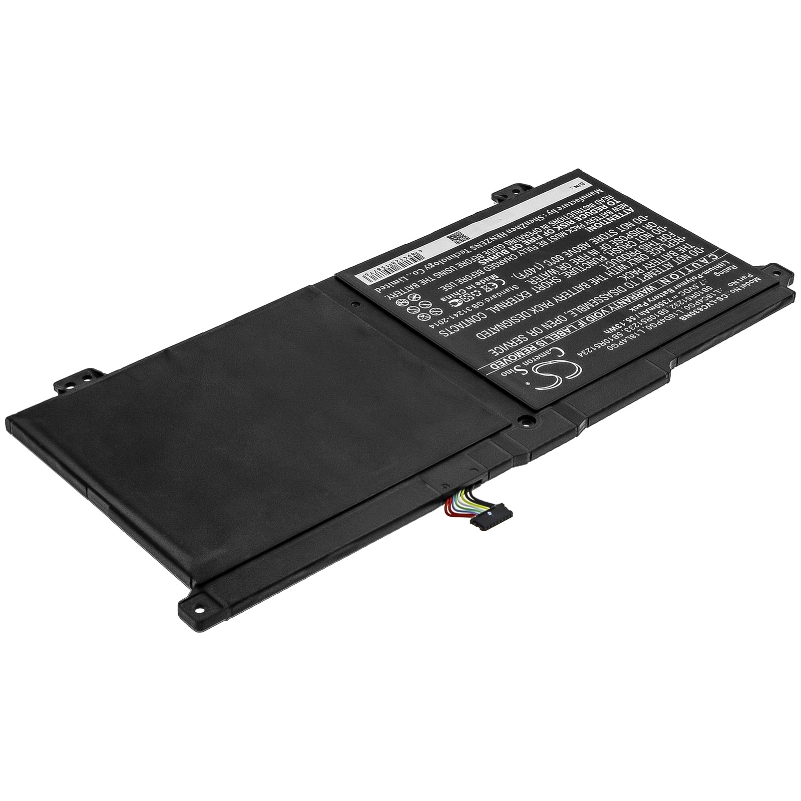 Li-Polymer Battery fits Lenovo, 5b10r51232, 5b10r51233, 5b10r51234, 5b10w67287, L18c4pg0, L18d4pg0, L18l4pg0, L18m4pg0, Sb10w671 Notebook & Laptop Cameron Sino Technology Limited