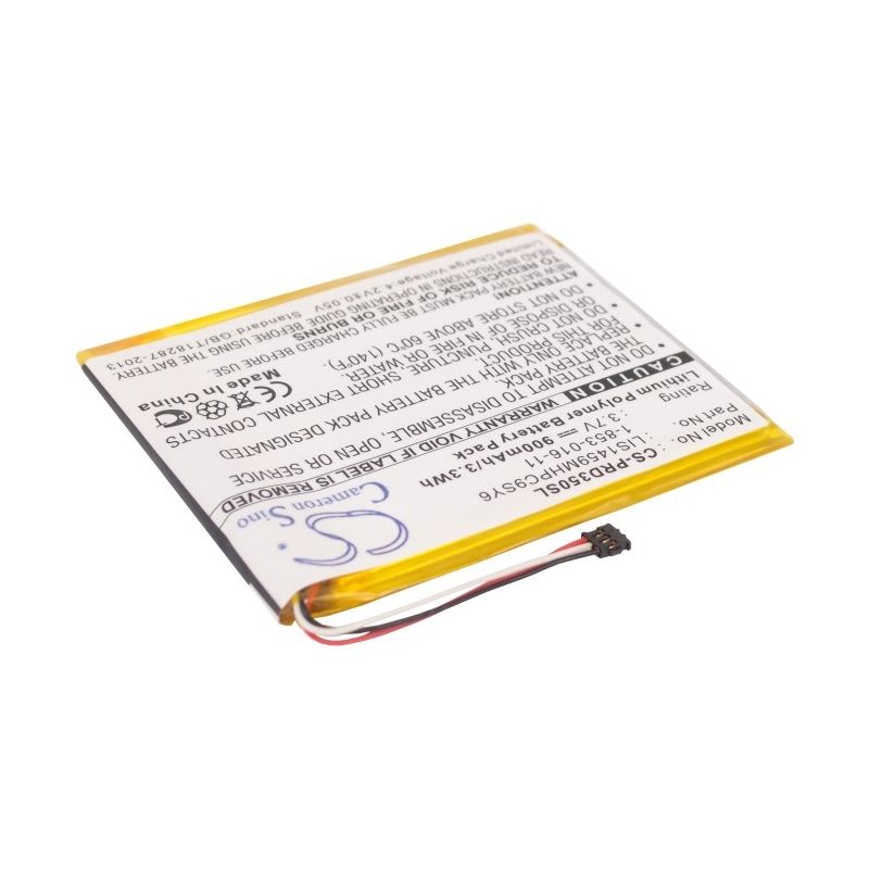 Li-polymer Battery Fits Sony, Prs-350, Prs-350sc, Prs-650 3.7v, 900mah E-book & E-reader Cameron Sino Technology Limited