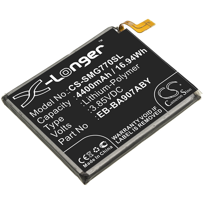 Li-Polymer Battery fits Samsung, Eb-ba907aby, Gh82-21673a 3.85V, 4400mAh Mobile & SmartPhone Cameron Sino Technology Limited