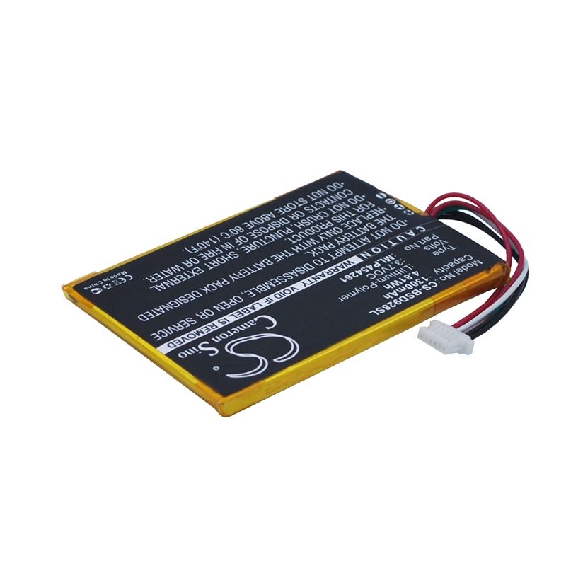 Li-Polymer Battery fits Bambook, Sd928+, Bambook 3.7V, 1300mAh E-book & E-reader Cameron Sino Technology Limited