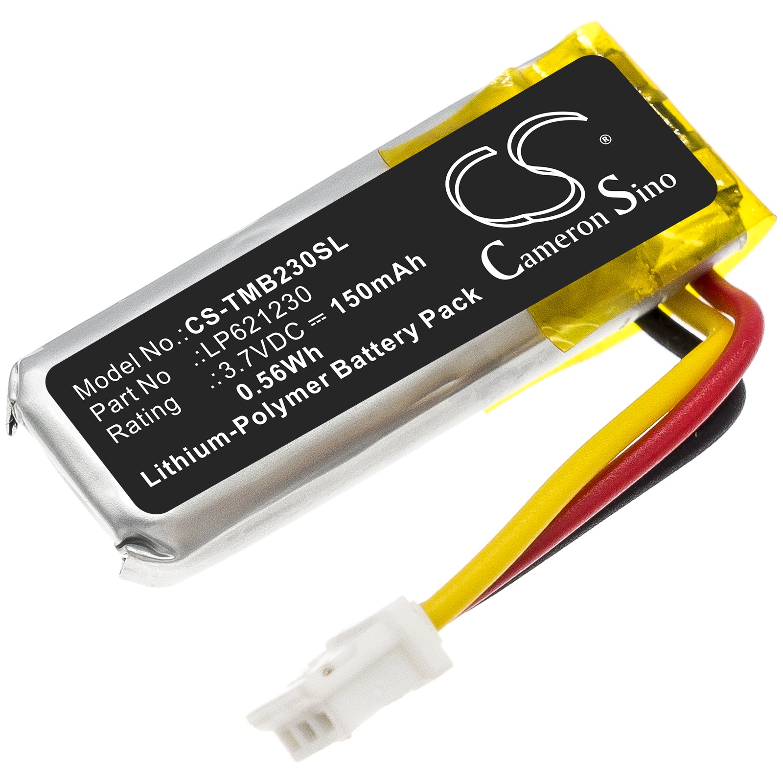 Li-Polymer Battery fits Teltonika, Lp621230 3.7V, 150mAh Equipment & Survey & Test Cameron Sino Technology Limited