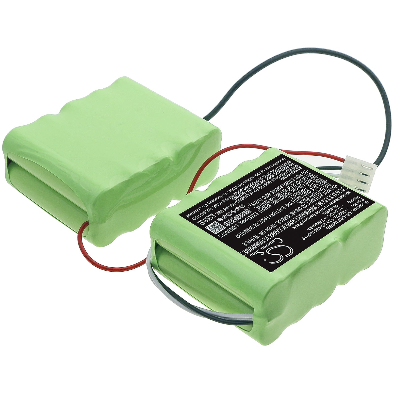 Ni-MH Battery fits Criticon, Dinamap Pro 1000 12.0V, 7200mAh Medical Cameron Sino Technology Limited
